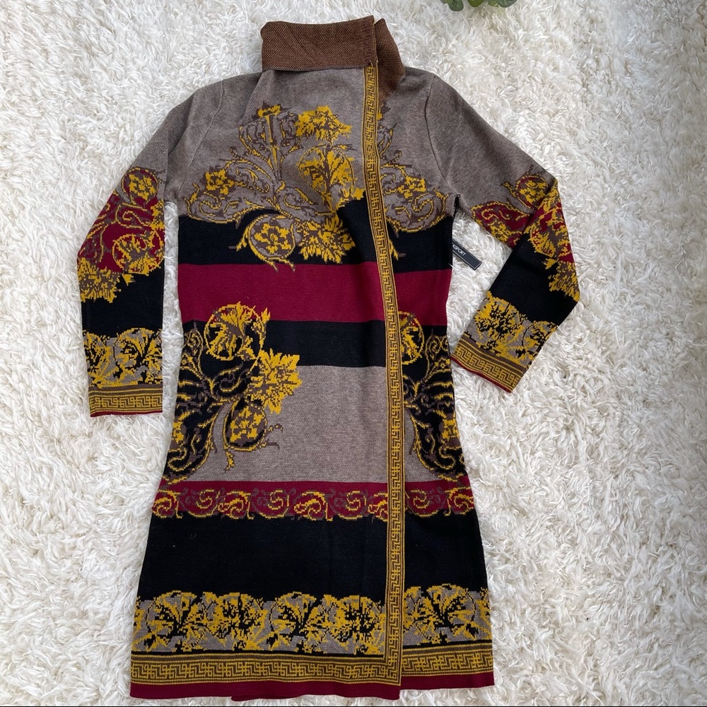 Anthropologie Maxsport printed cardigan